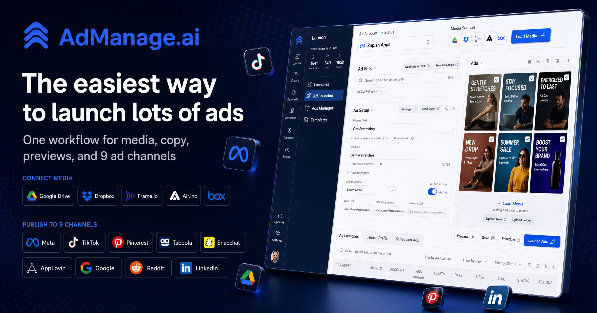Preview of AdManage.ai