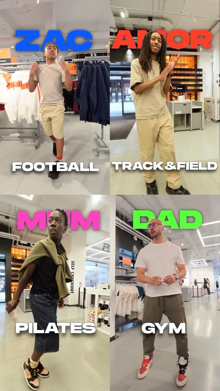 Nike ad creative indexed in AdScan